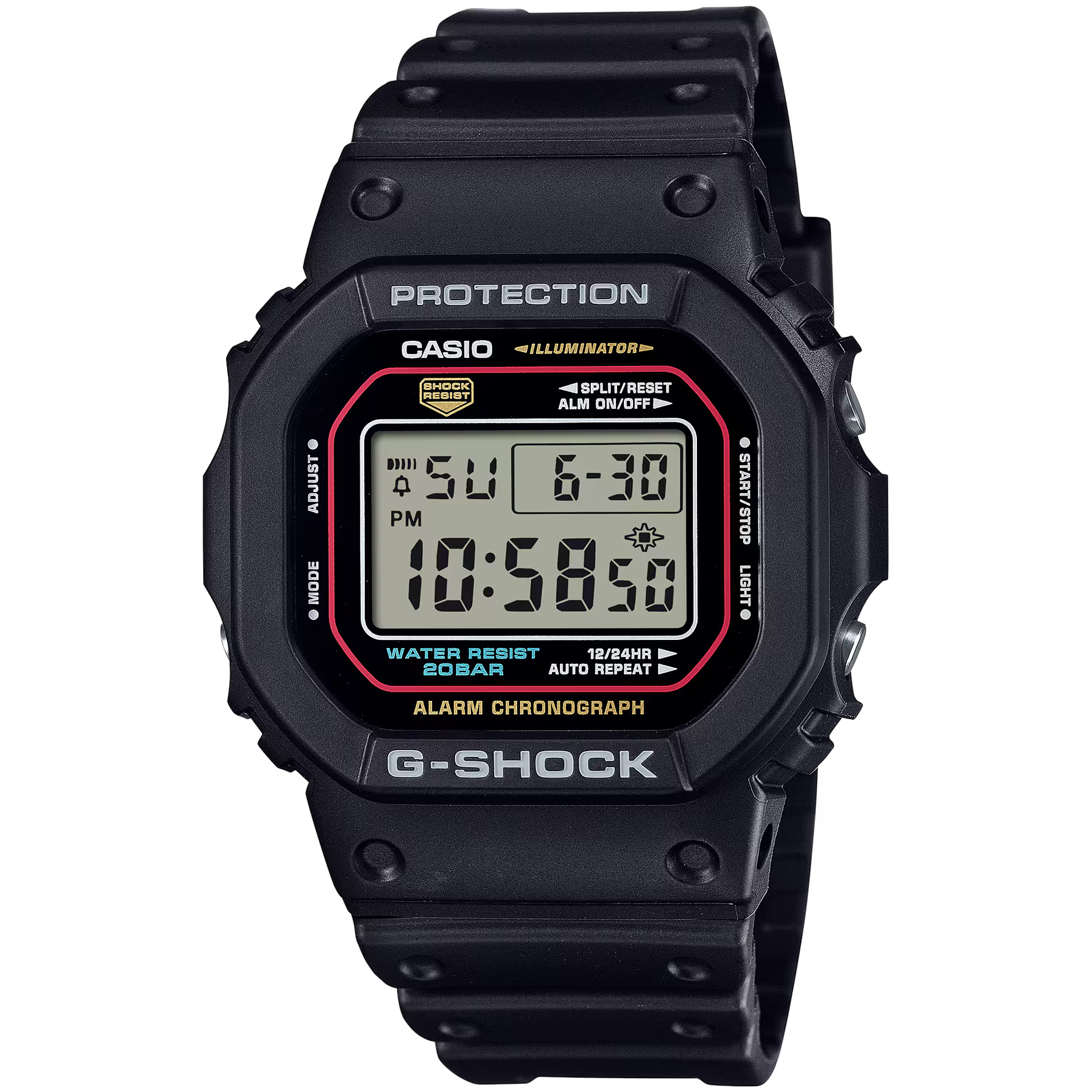 Casio G-Shock -  Digital - DW5600RL-1