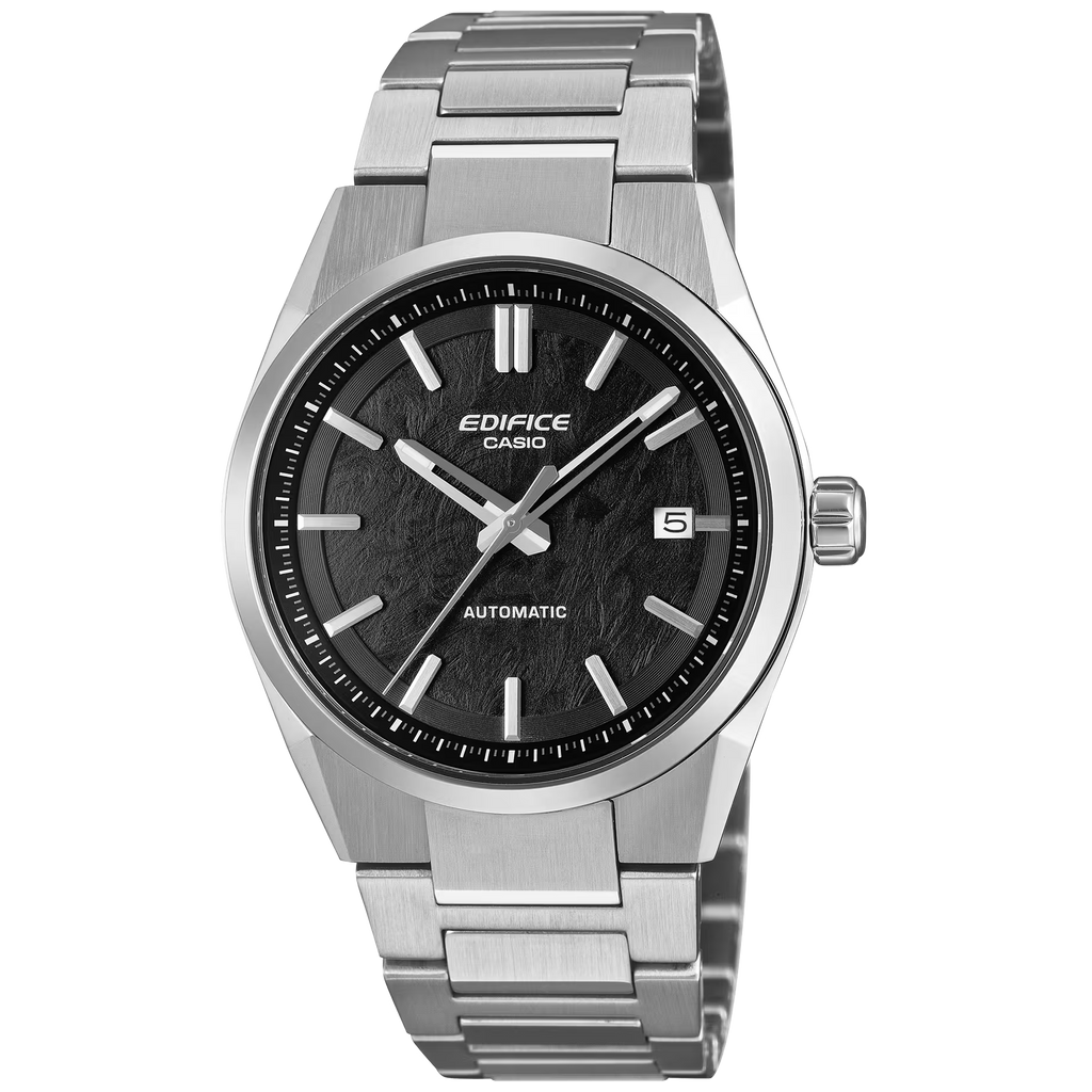 Casio Edifice Automatic - Cadran en carbone forgé - Bleu