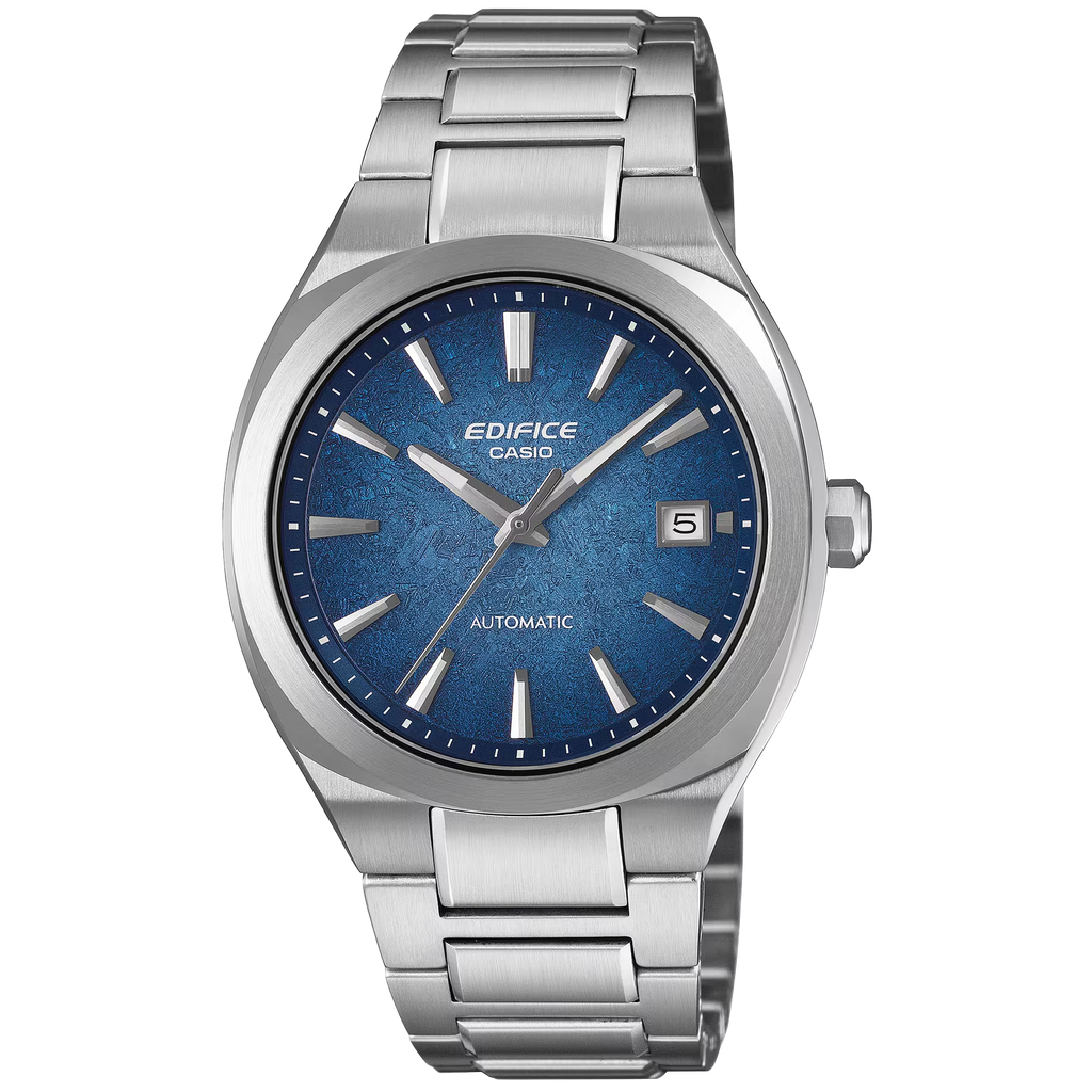 Casio Ediface Automatic - Electroformed Texture Blue Dial