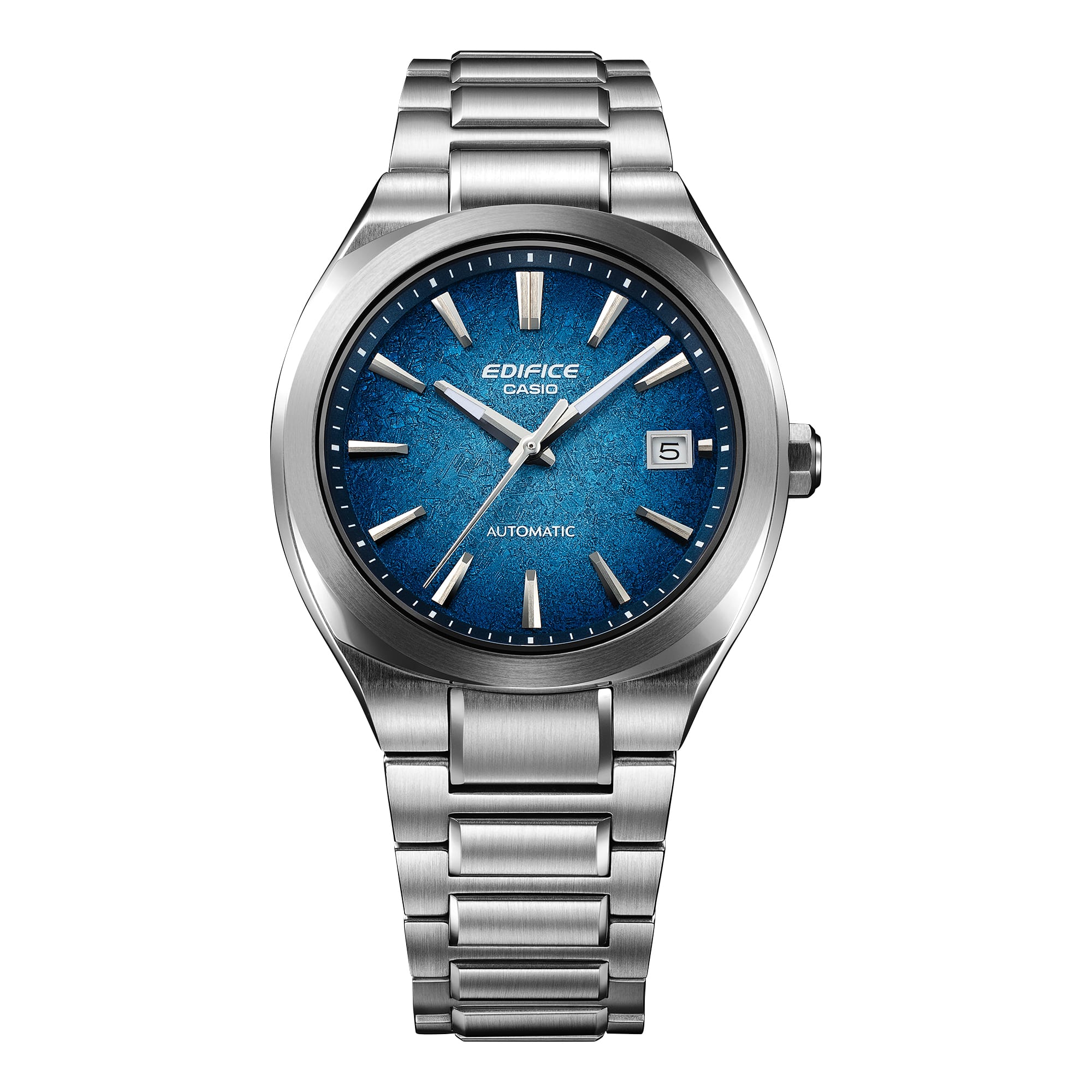 Casio Ediface Automatic - Electroformed Texture Blue Dial
