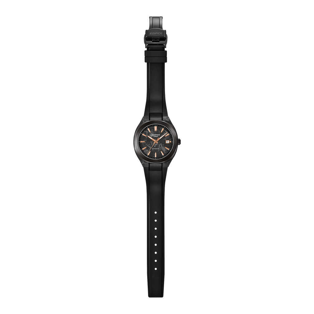 Casio Edifice Automatique - Cadran en Carbone Forgé - Blanc