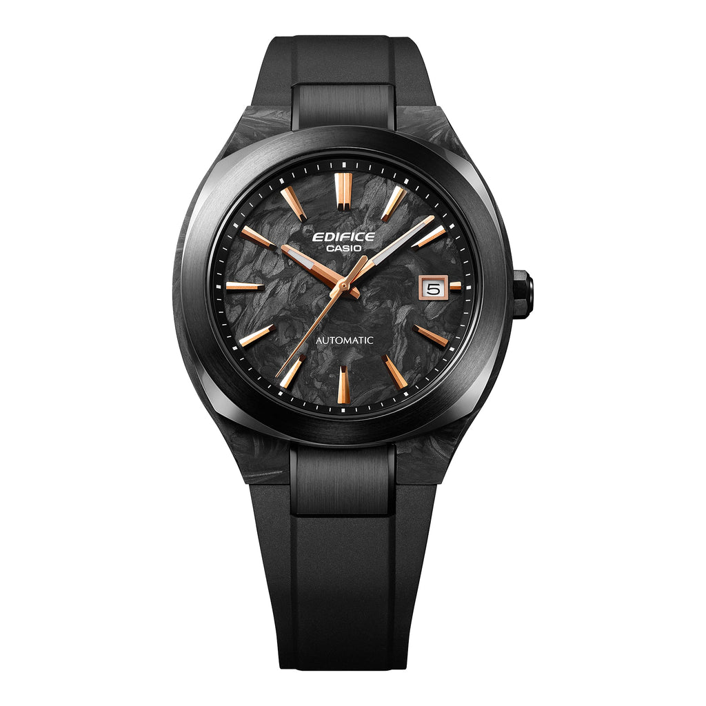 Casio Edifice Automatique - Cadran en Carbone Forgé - Blanc