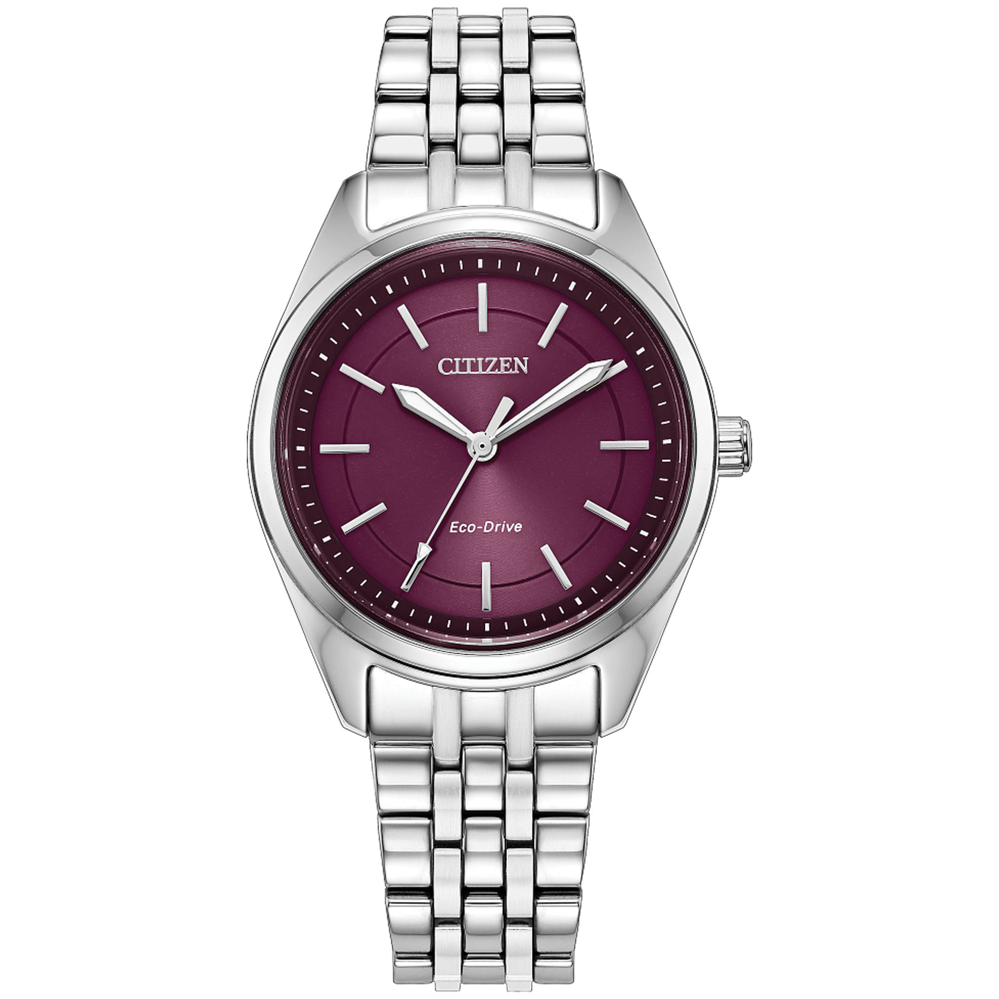 Citizen Eco-Drive Peyten 30mm Bracelet Watch - Purple