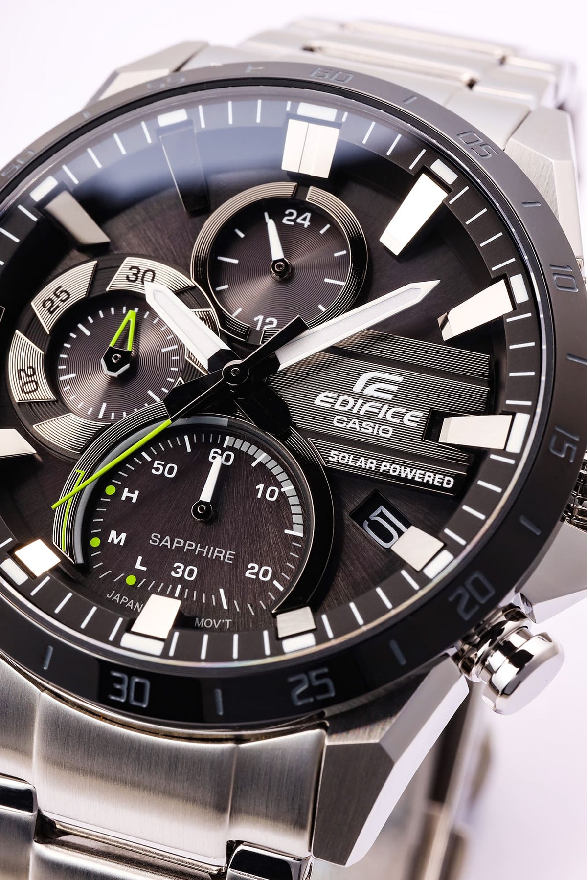 Casio Edifice - Chronographe solaire 