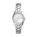 Fossil Scarlette - 33mm Silver-Tone (ES4317) front view