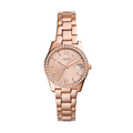 Fossil Scarlette Mini - 32mm Rose Gold-Tone (ES4318) front view