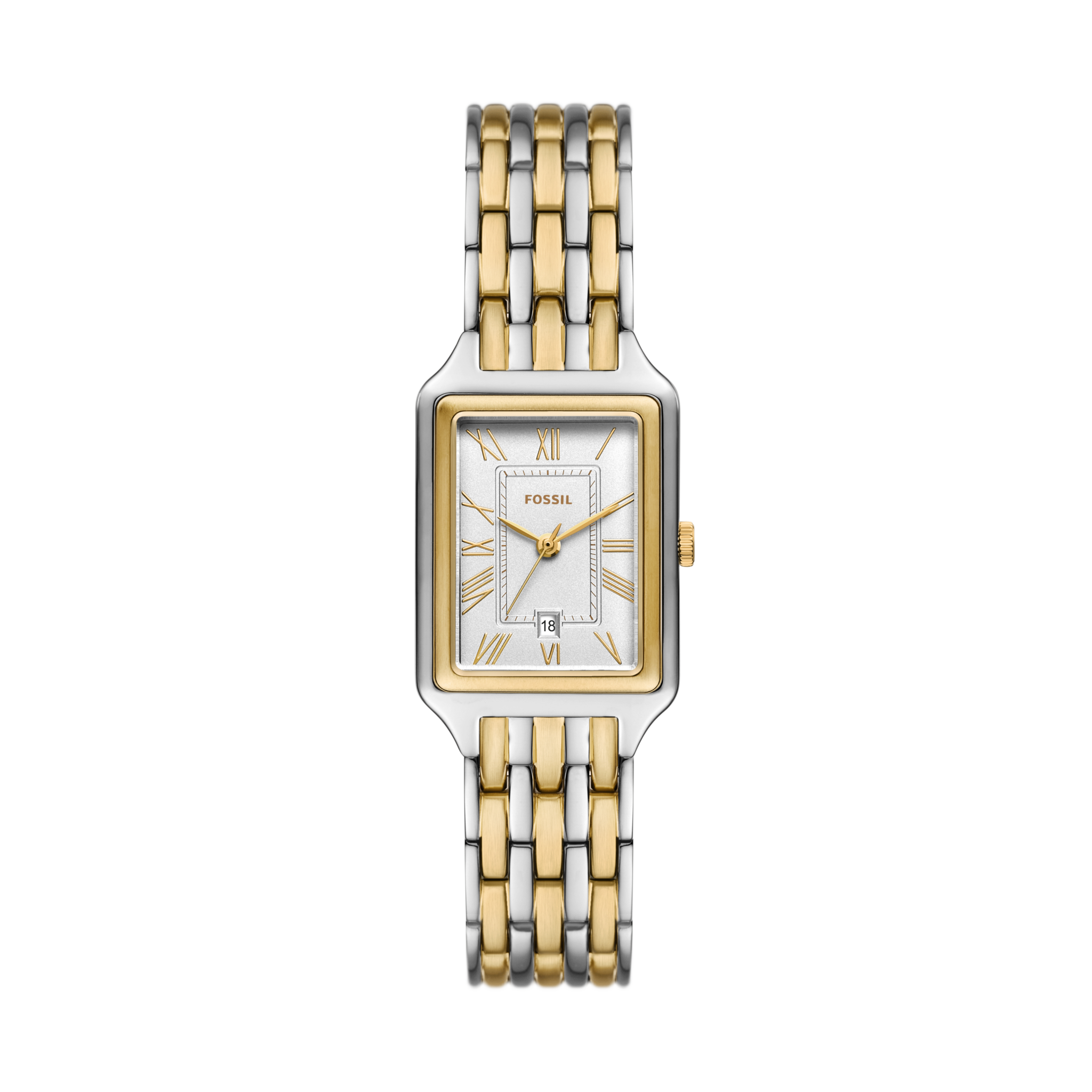 Fossil Raquel - 23mm Two-Tone (ES5368) front view