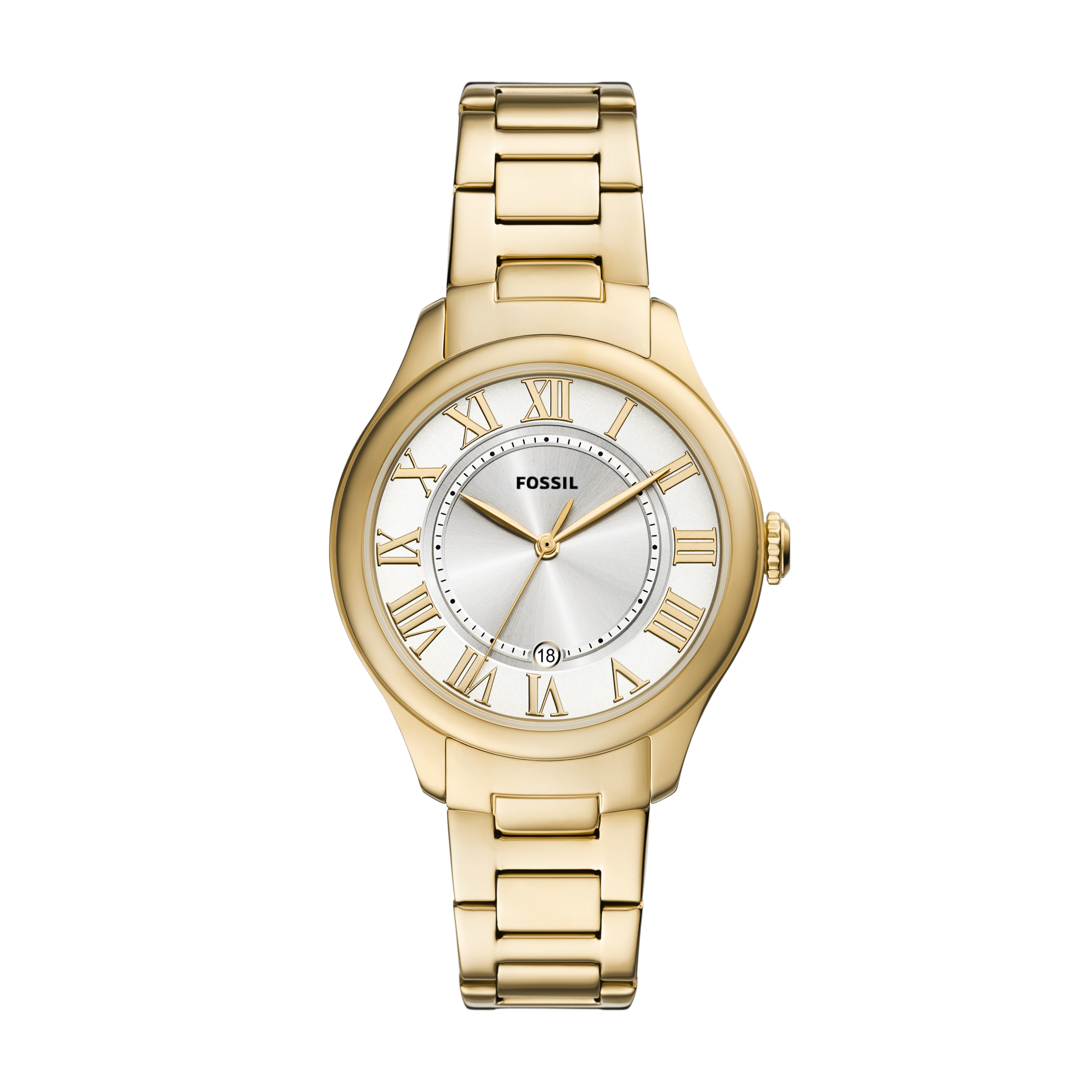 Fossil Gilmore - 38mm Gold-Tone (ES5395) front view