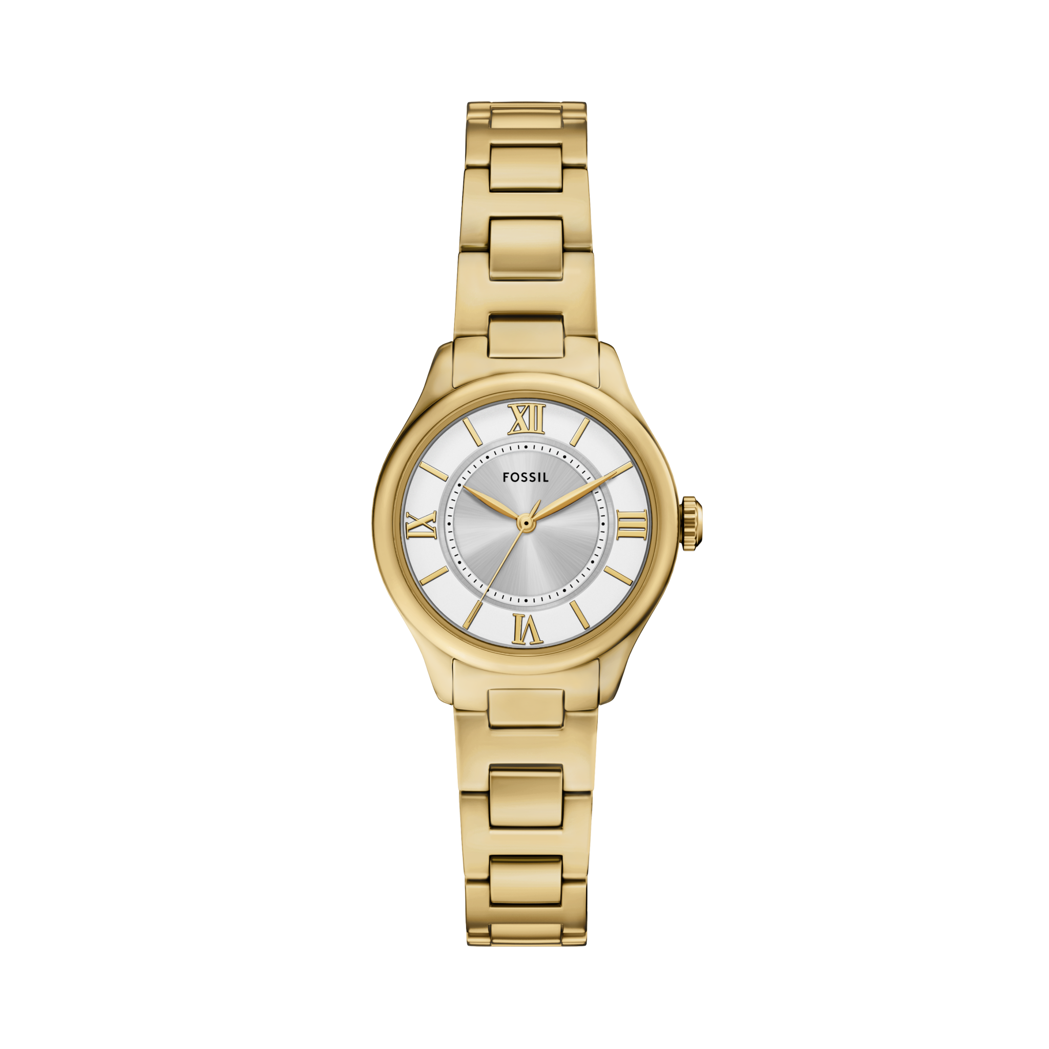 Fossil Gilmore - 28mm Gold-Tone (ES5421) front view
