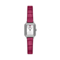 Fossil Raquel Mini - 18mm Pink Leather (ES5466) front view