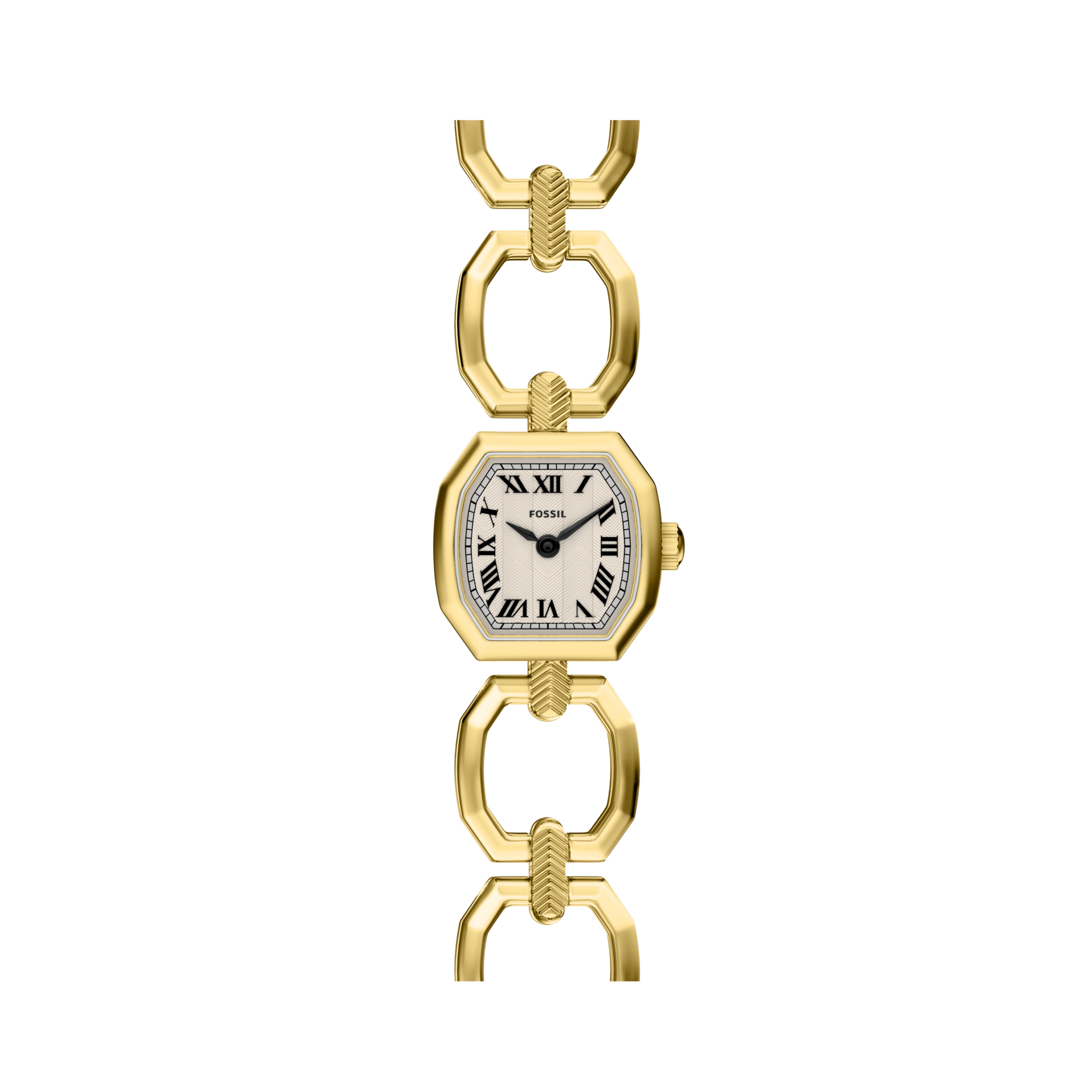 Fossil Harlow Mini - 20mm Gold-Tone (ES5483) front view