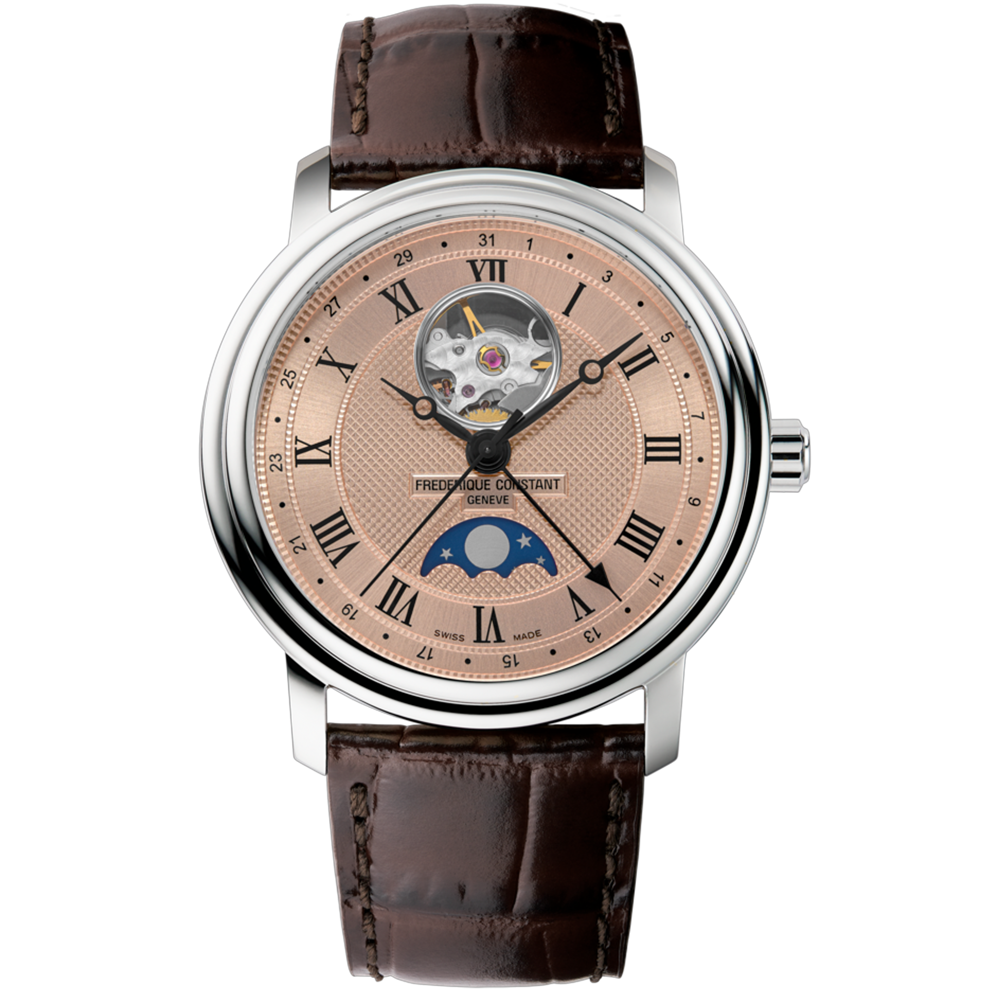 Frederique Constant - Classic Heartbeat Moonphase FC-335MCSALB4P26