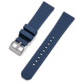 Halifax Watch Bands - Herringbone Textured FKM Rubber Strap