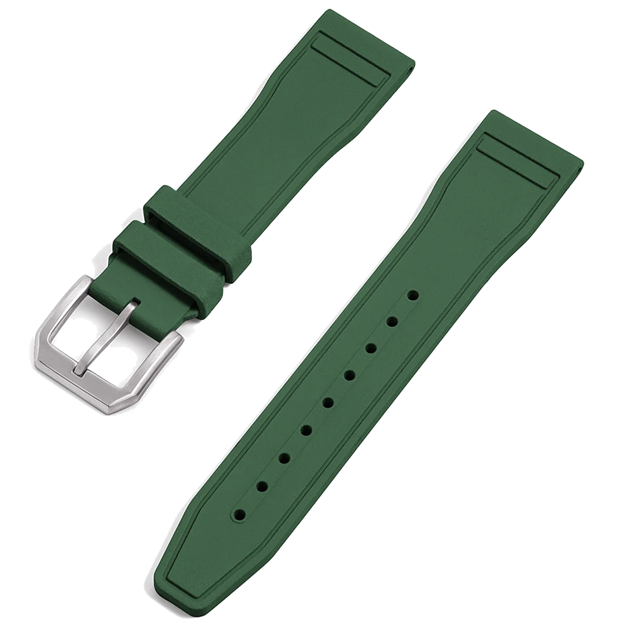Halifax Watch Bands - Aviator's FKM Rubber Strap