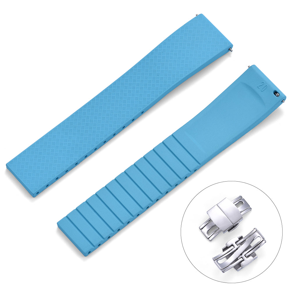 Halifax Watch Bands - Cut-to-Size FKM Rubber Strap