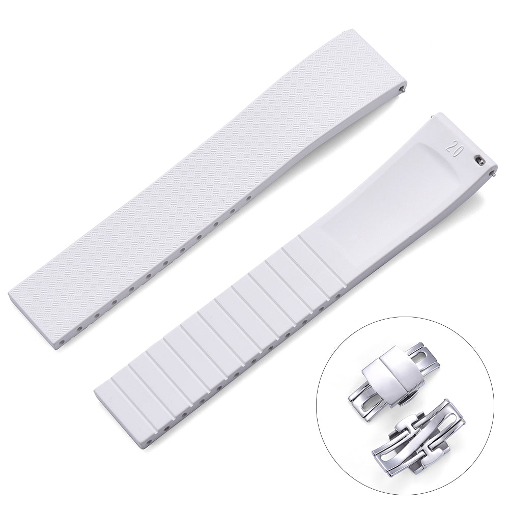 Halifax Watch Bands - Cut-to-Size FKM Rubber Strap