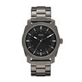 Fossil Machine - 42mm Smoke Stainless Steel (FS4774) front view