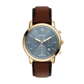Fossil Neutra Chronograph - 44mm Blue Dial (FS6162) front view