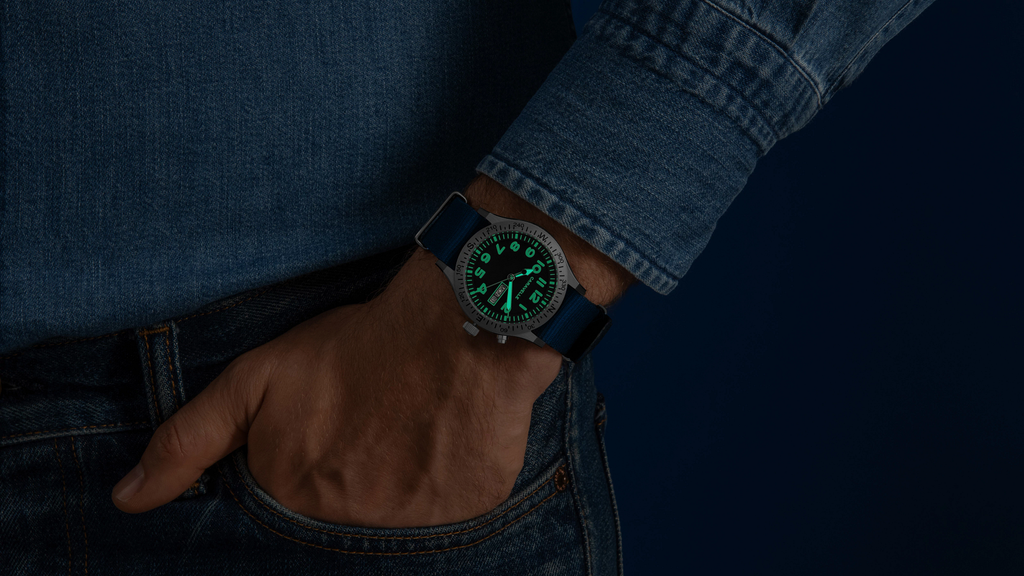 Caravelle Watch - Field Light Up 43C126