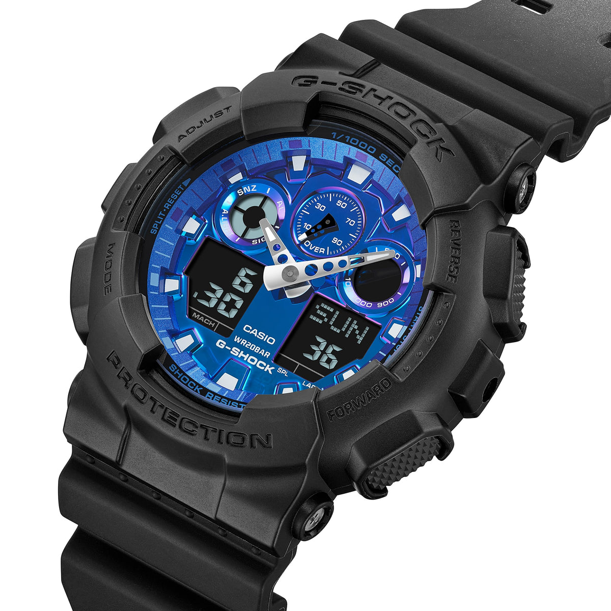 Casio G-Shock -  GA100 Series - Glowing Flames