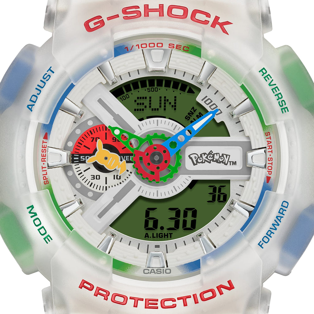 Casio G-Shock GA-110PKM-7A Pokemon 30th Anniversary Limited Edition