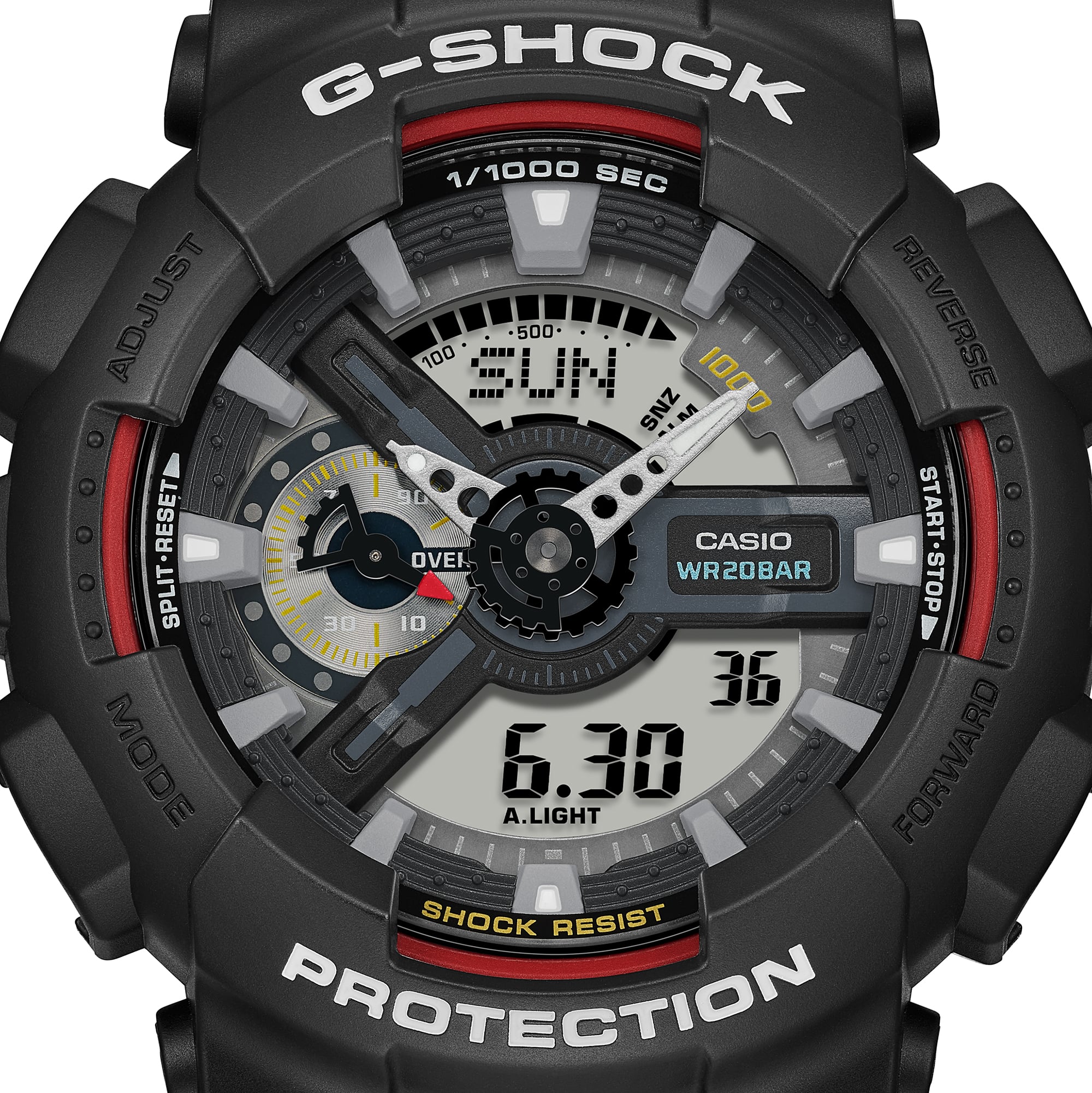 Casio G-Shock -  Ani/Digi - GA110RL-1A