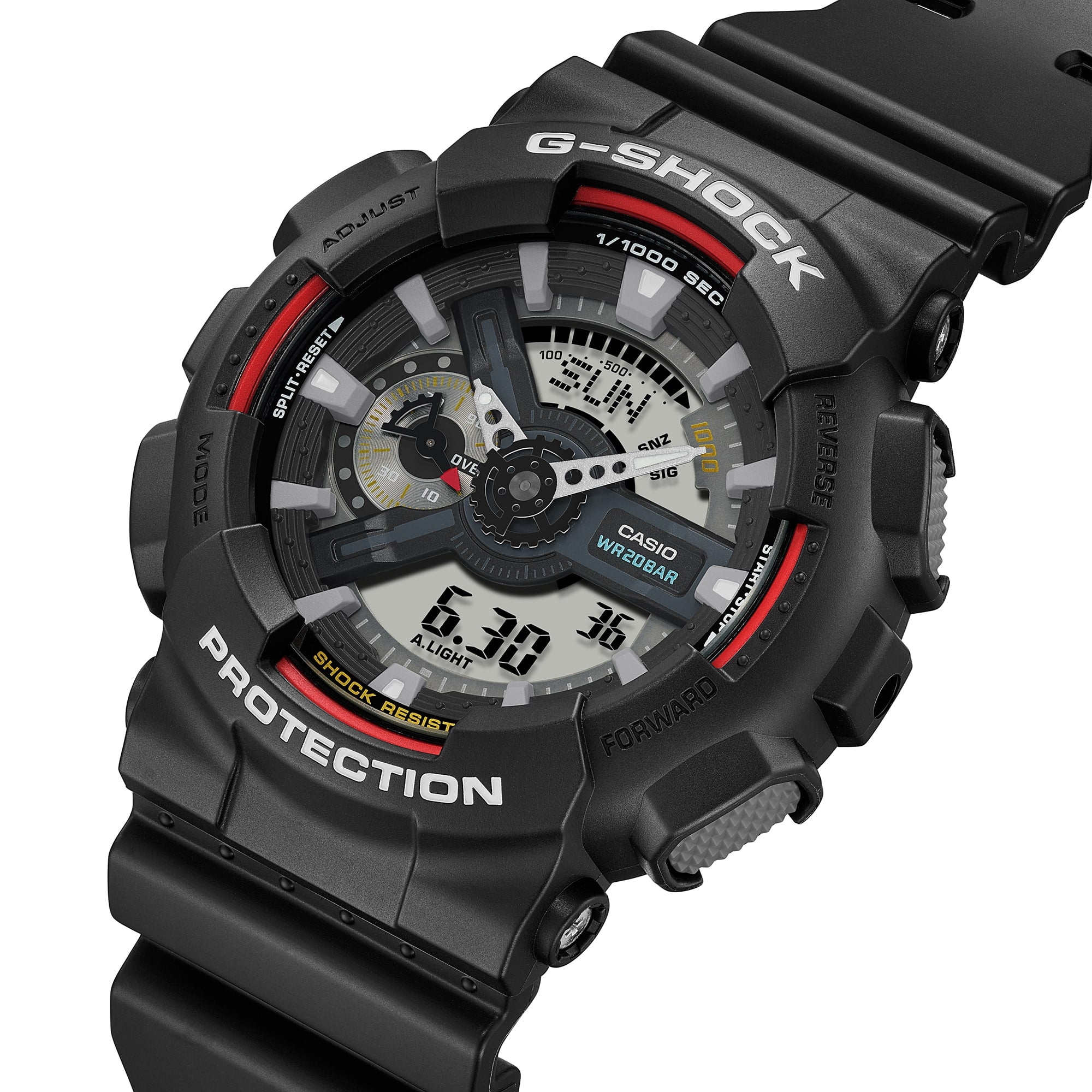 Casio G-Shock -  Ani/Digi - GA110RL-1A