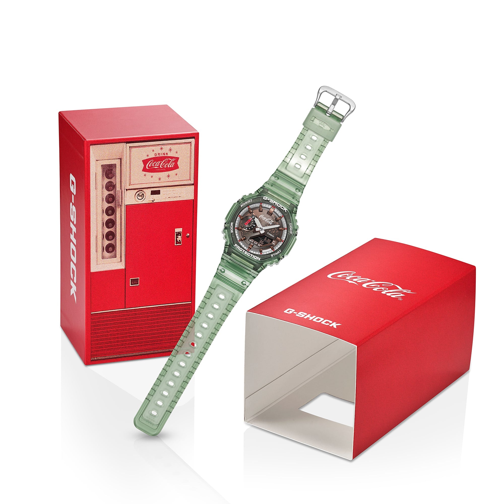 Casio G-Shock -  GA2100 Series - Coca-Cola® collaboration