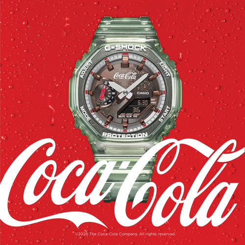 Casio G-Shock -  GA2100 Series - Coca-Cola® collaboration