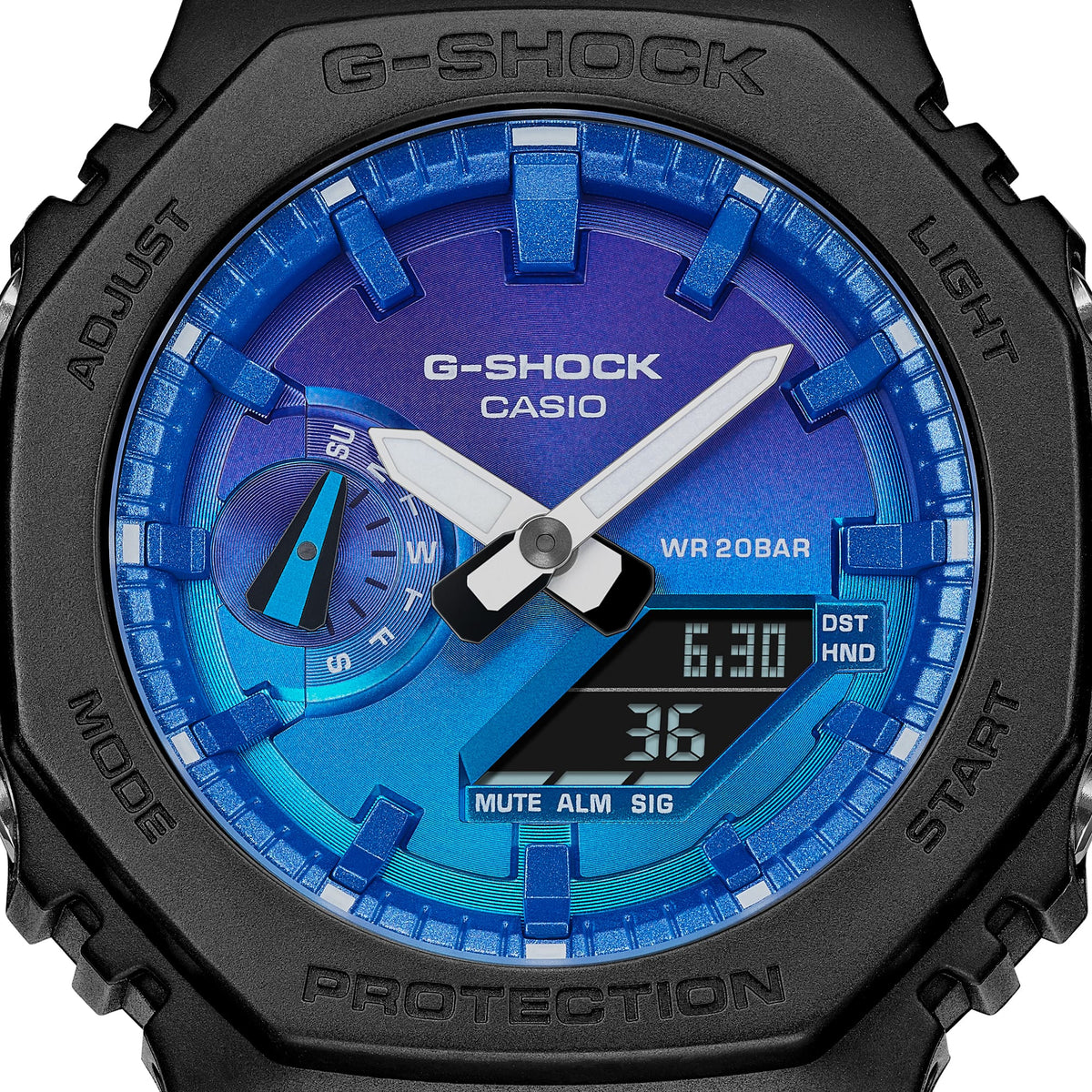 Casio G-Shock -  GA2100 Series - Glowing Flame