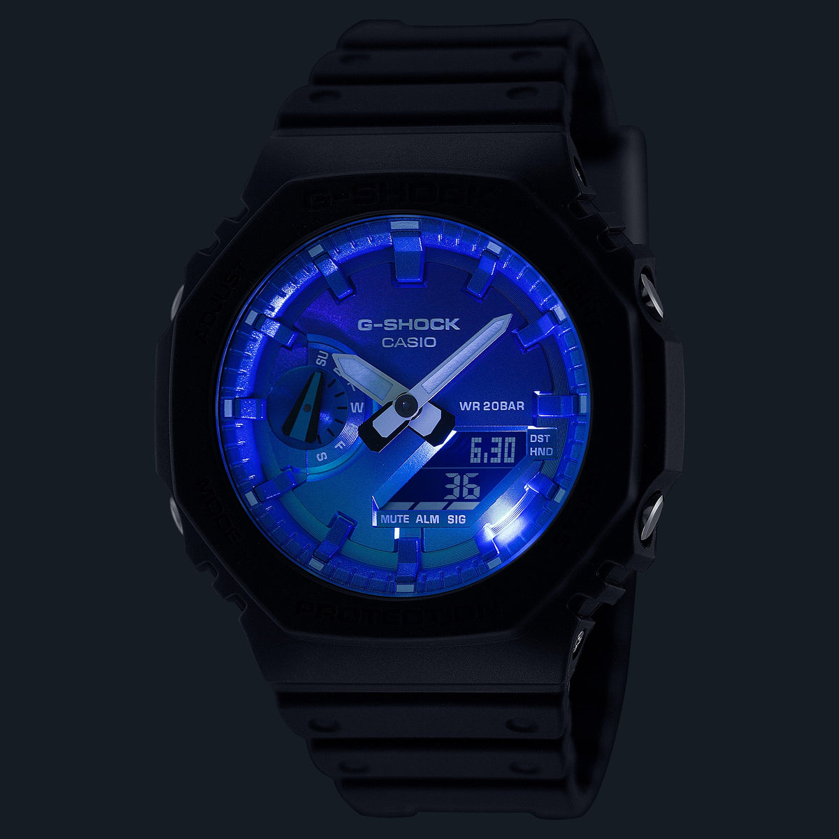 Casio G-Shock -  GA2100 Series - Glowing Flame