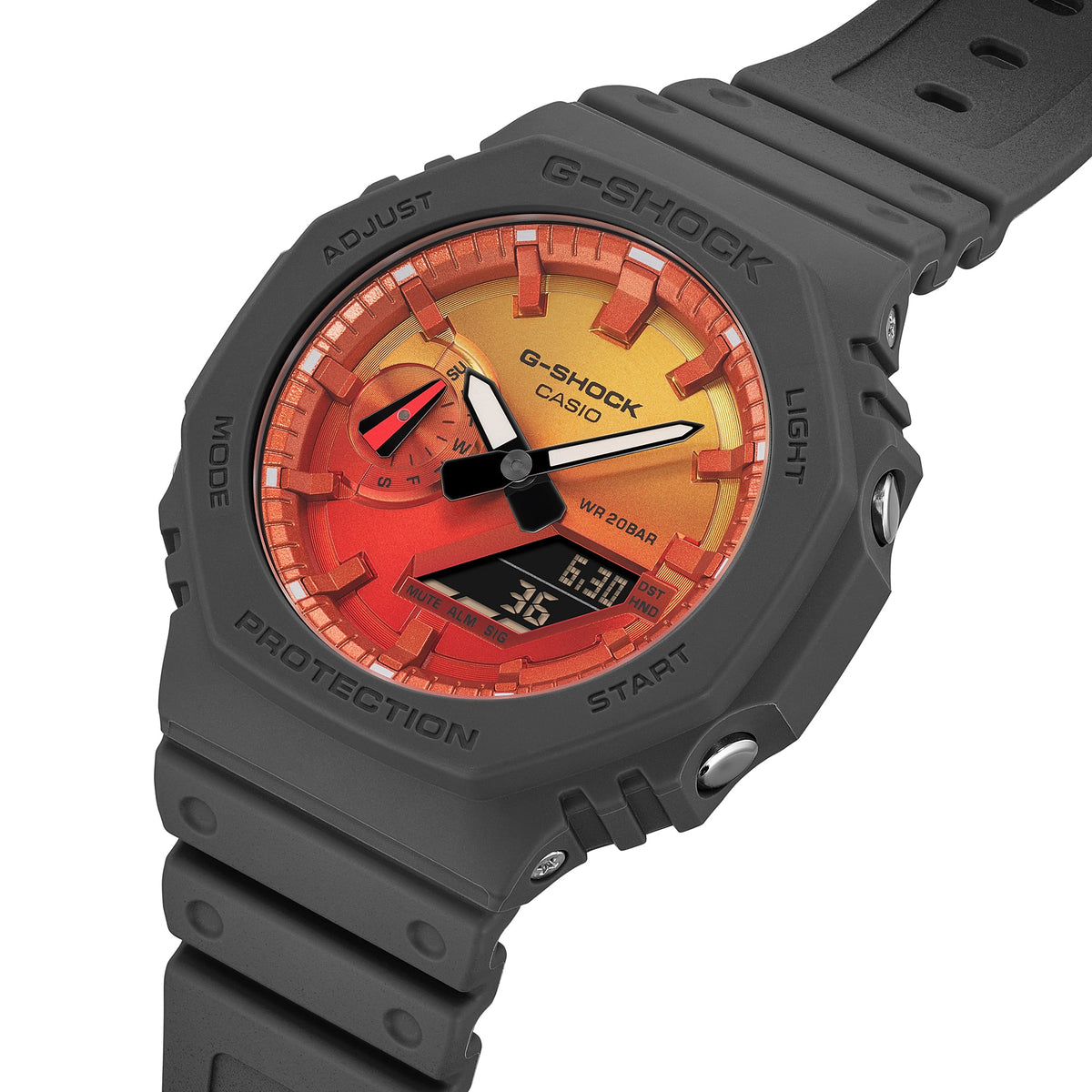 Casio G-Shock -  GA2100 Series - Glowing Flame