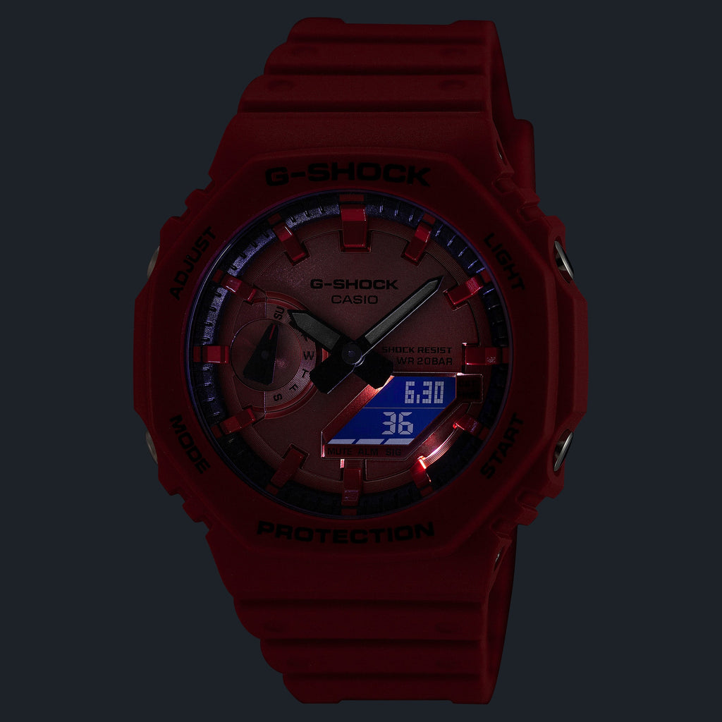 Casio G-Shock -  GA2100 Series - Red