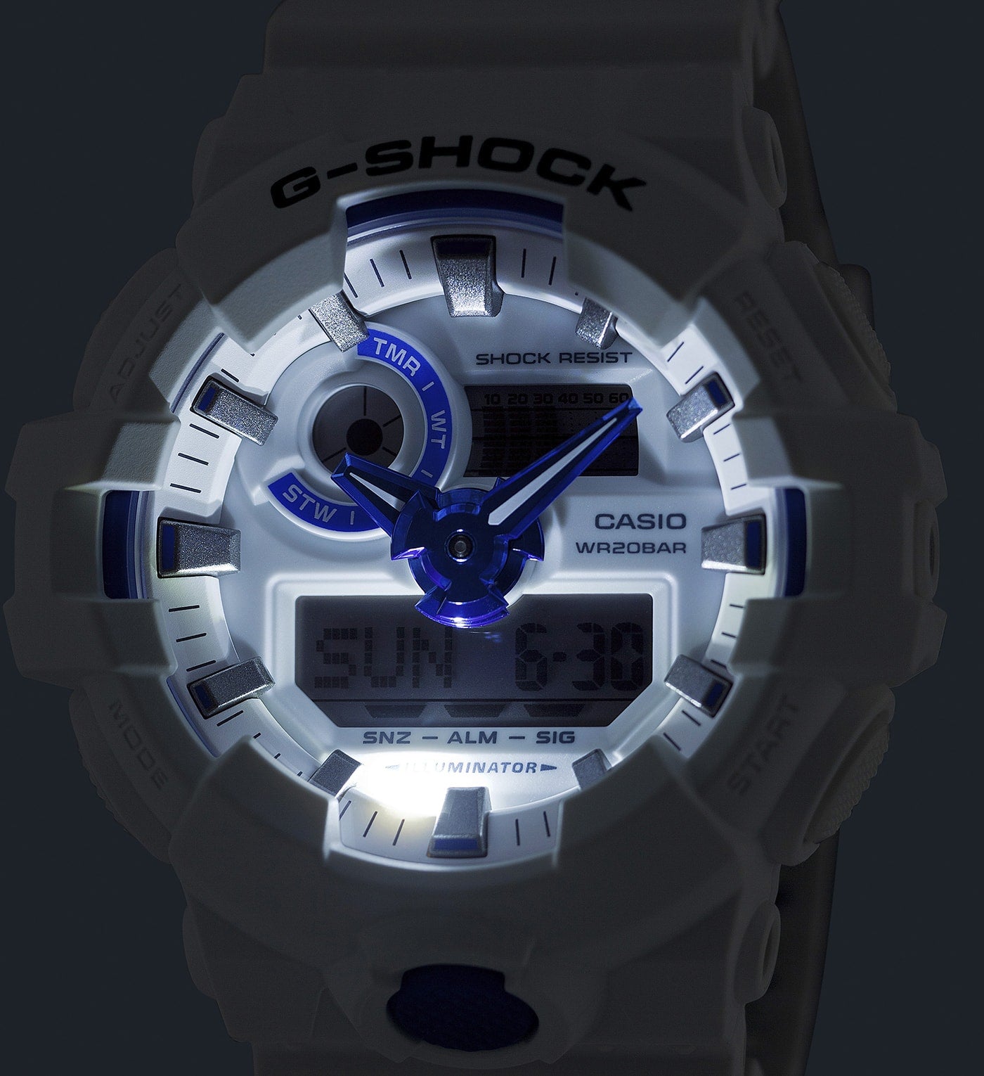Casio G-Shock - Ani/Digi - GA-700HDS-7A