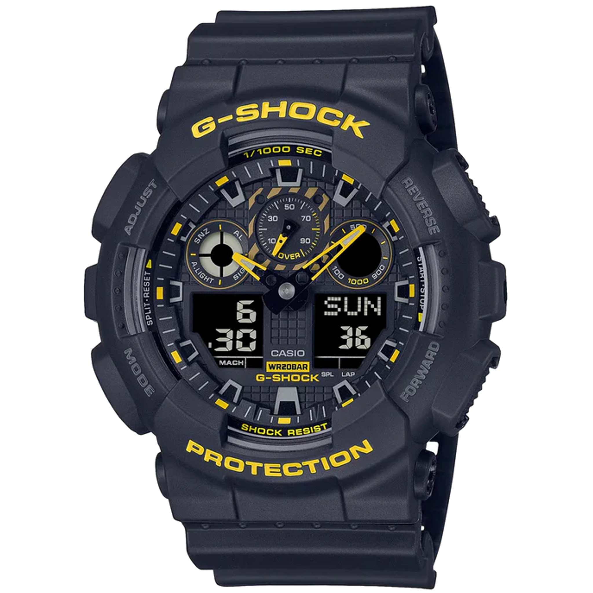 Casio G-Shock -  Ani/Digi - GA100CY-1A