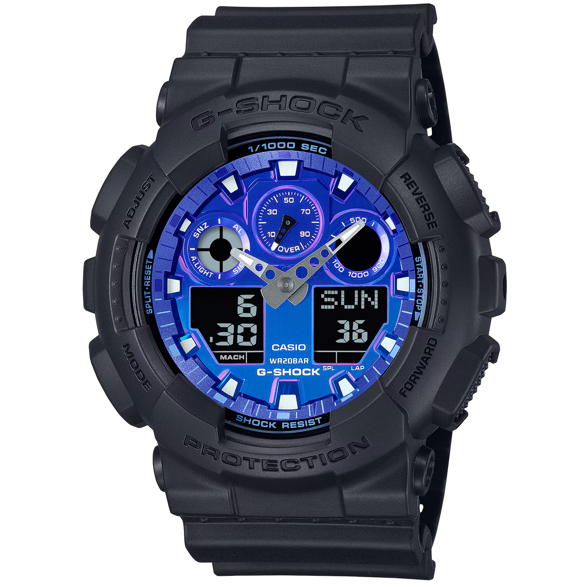 Casio G-Shock -  GA100 Series - Glowing Flames