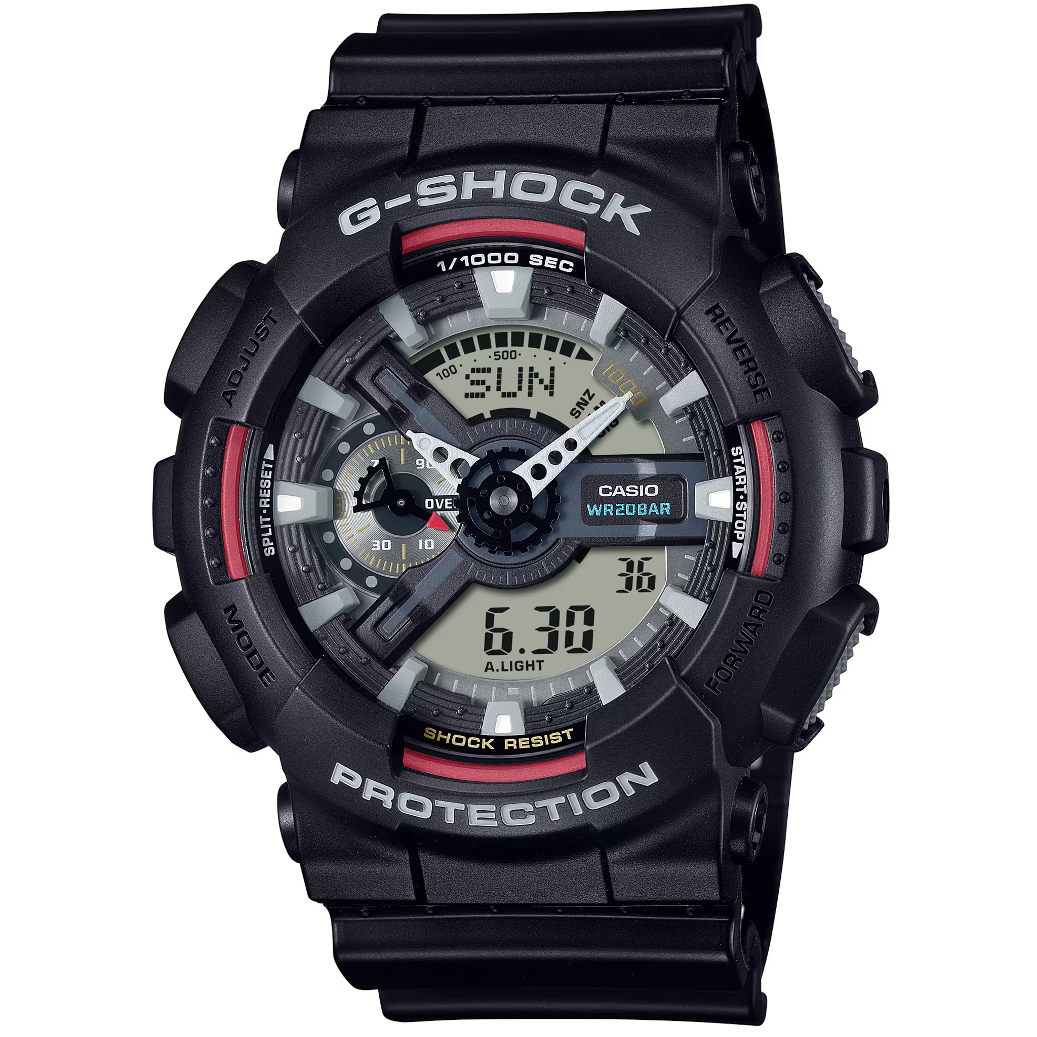 Casio G-Shock -  Ani/Digi - GA110RL-1A