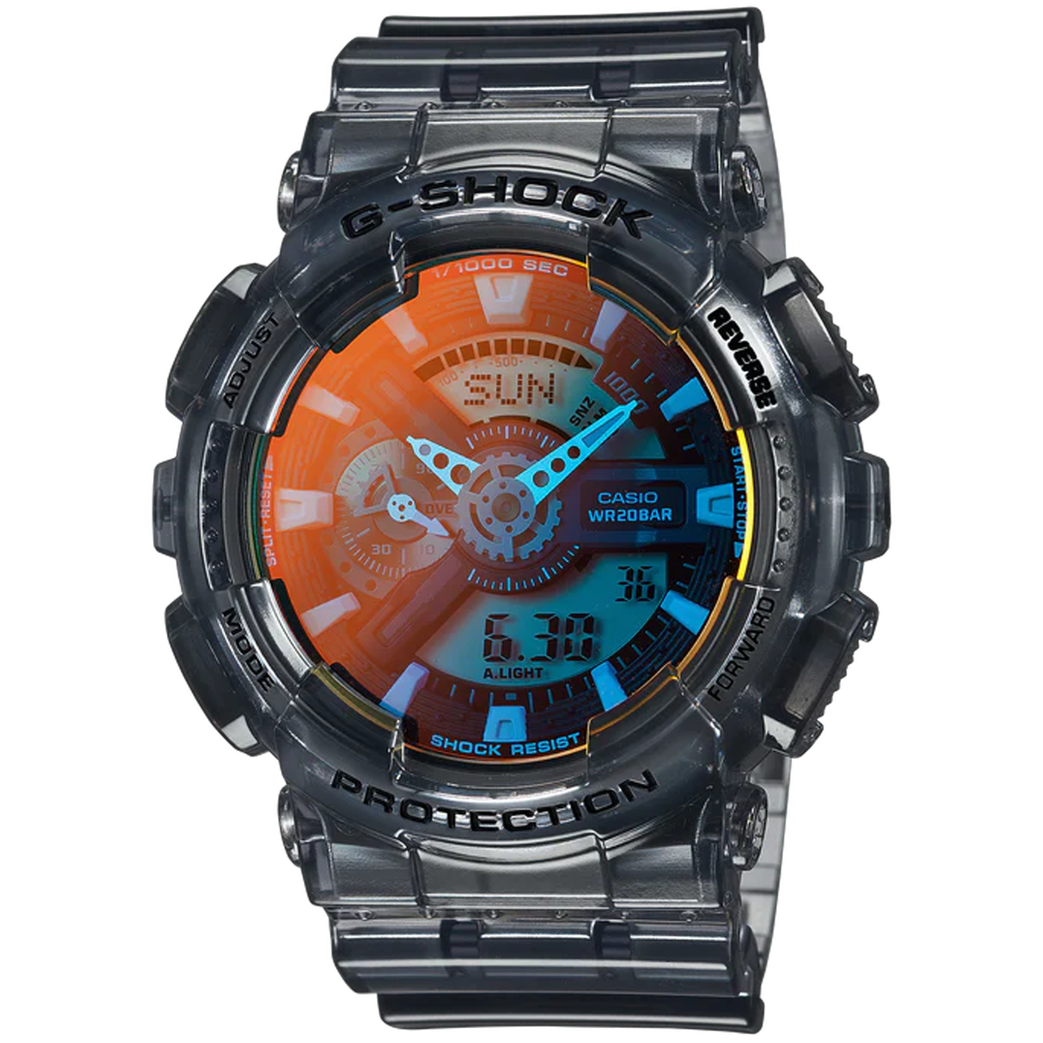 Casio G-Shock -  Ani/Digi - GA110TLS-8A