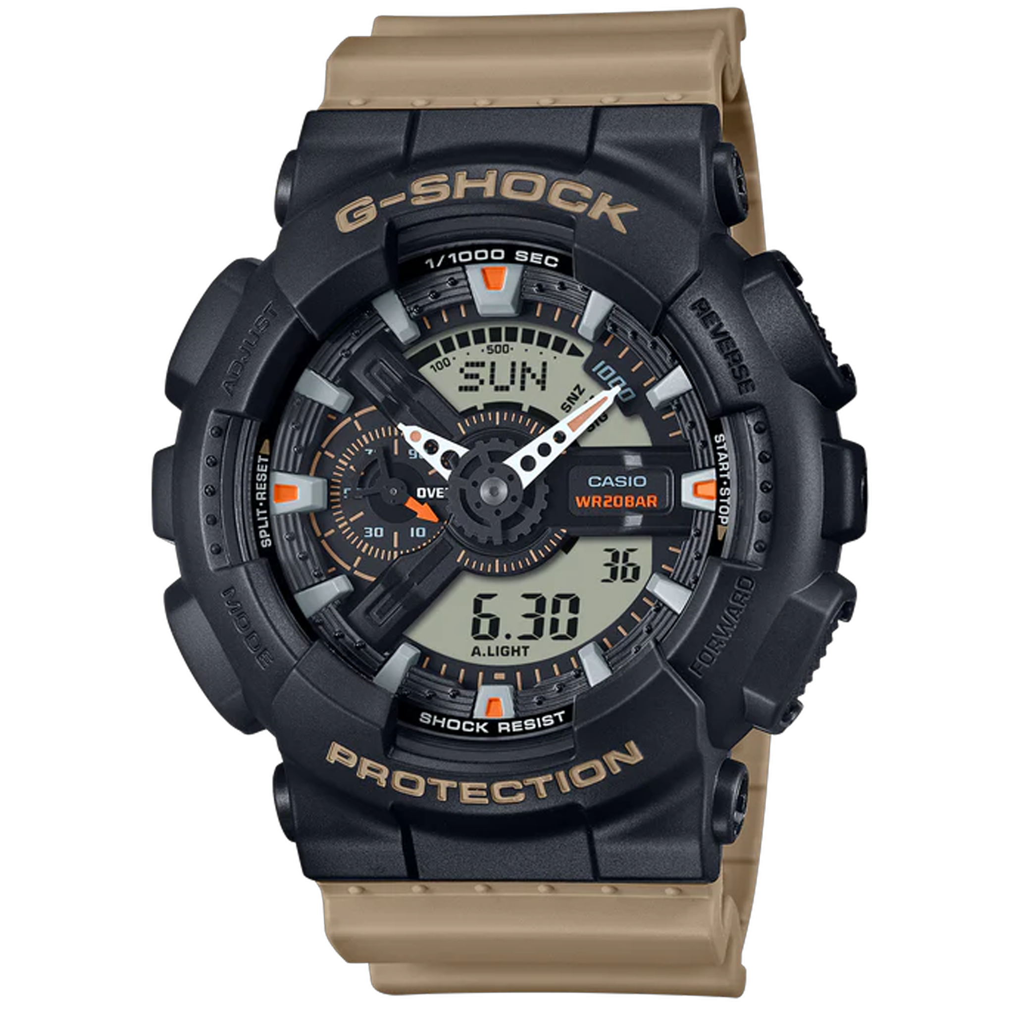Casio G-Shock -  Ani/Digi - GA110TLS-8A