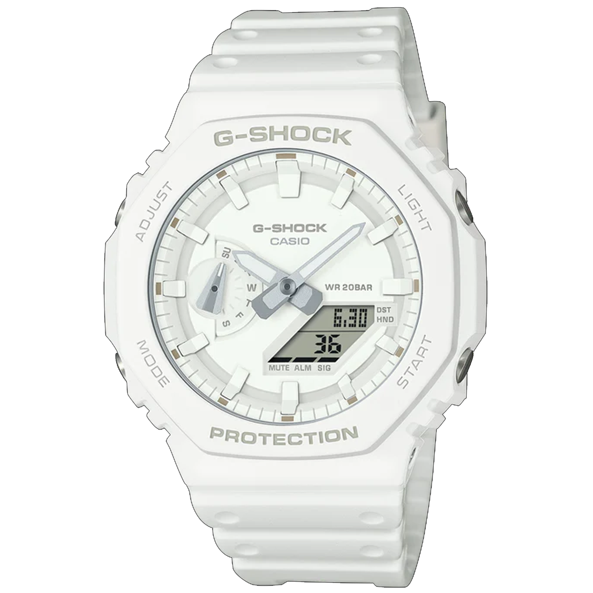 Casio G-Shock - Ani/Digi - Carbon GA2100-7A7