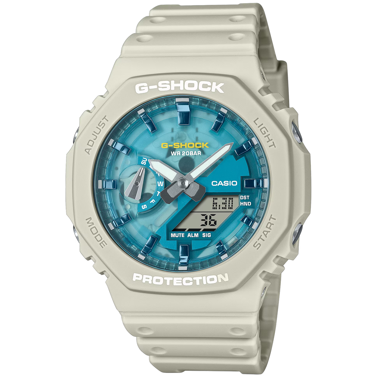 Casio G-Shock - Carbon Square - GA2100AS-5A