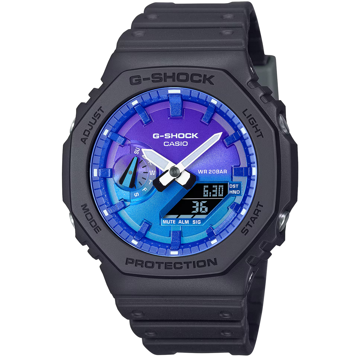 Casio G-Shock -  GA2100 Series - Glowing Flame