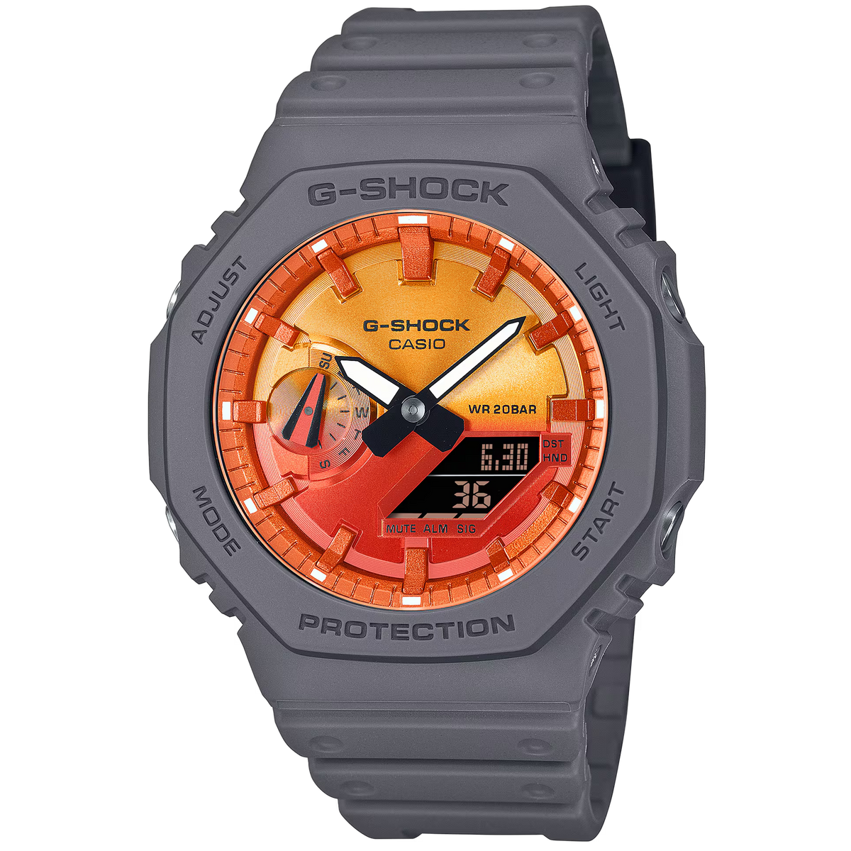 Casio G-Shock -  GA2100 Series - Glowing Flame