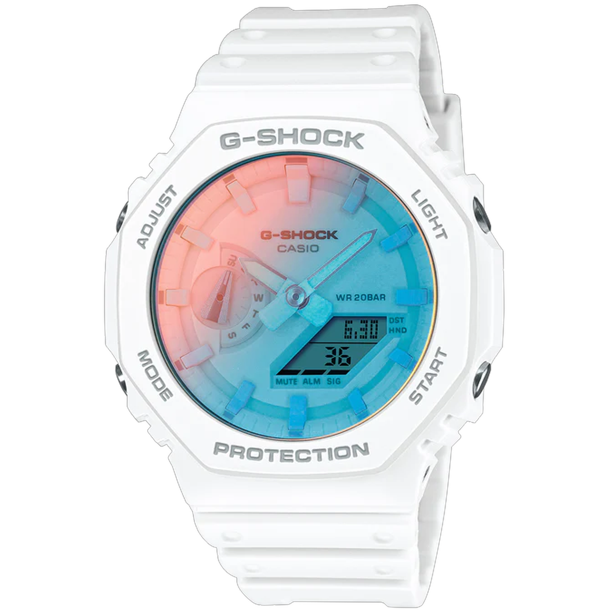 Casio G-Shock - Ani/Digi - GA2100TL-7A