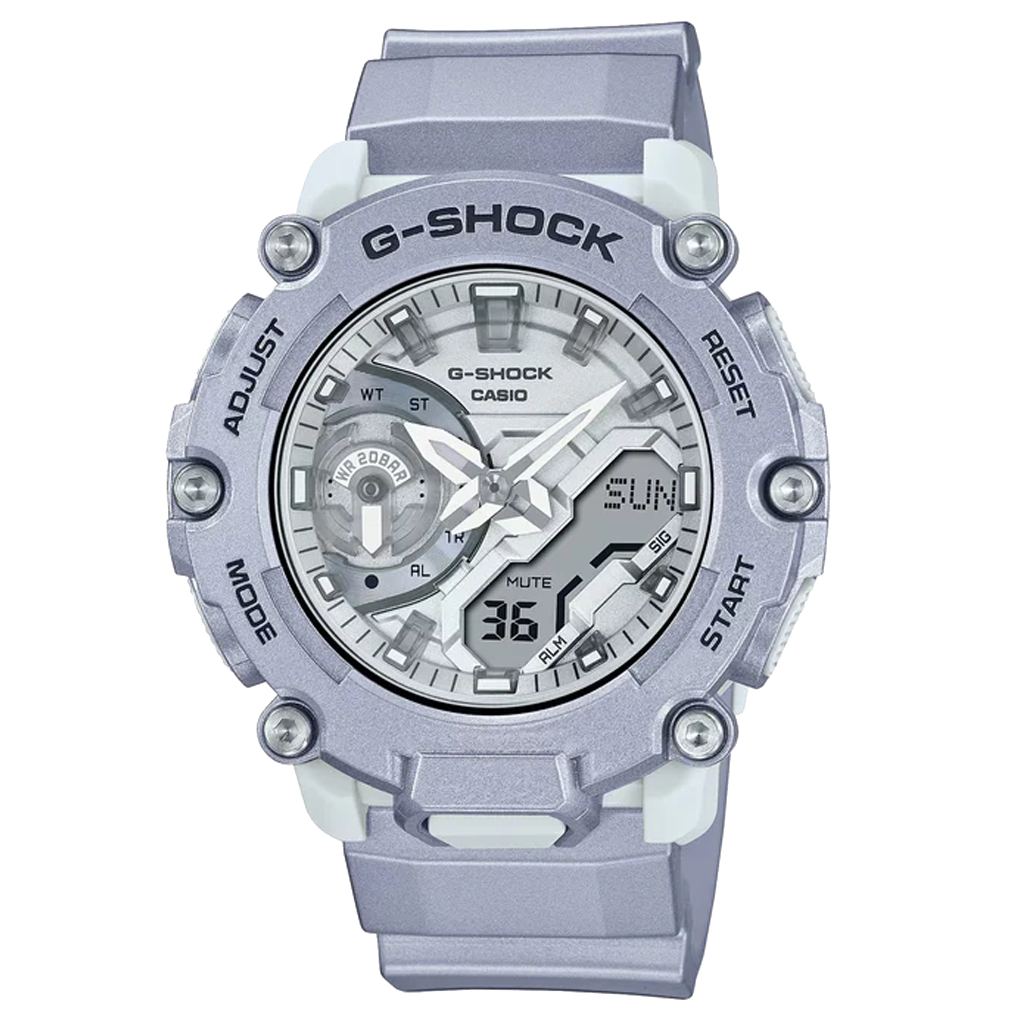 Casio G-Shock - Ani/Digi - Carbon GA2200FF-8A