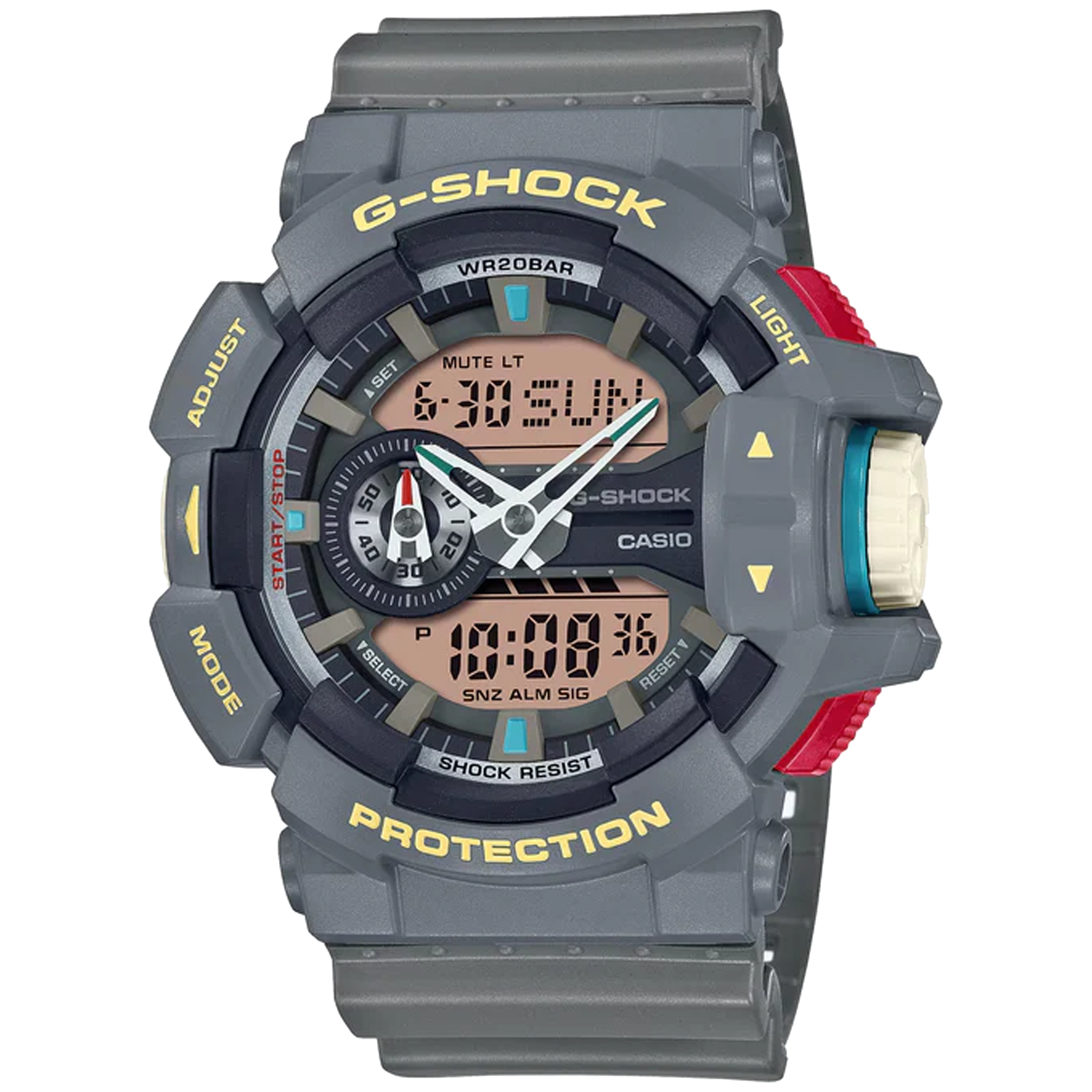 Casio G-Shock -  Ani/Digi - GA400PC-8A