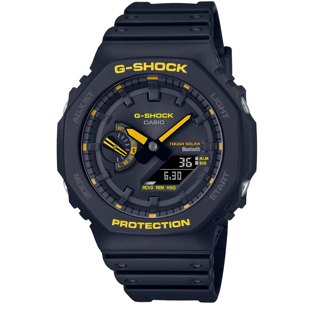 Casio G-Shock -  GAB2100 Solar -Black & Yellow