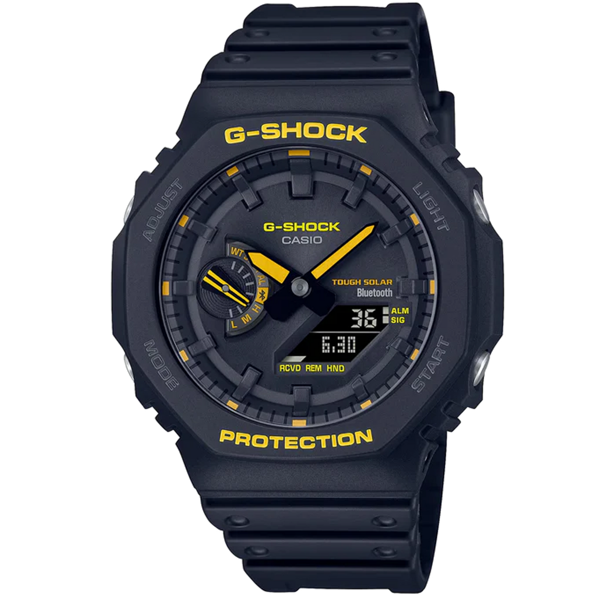 Casio G-Shock - GAB2100 Solar - Noir et jaune