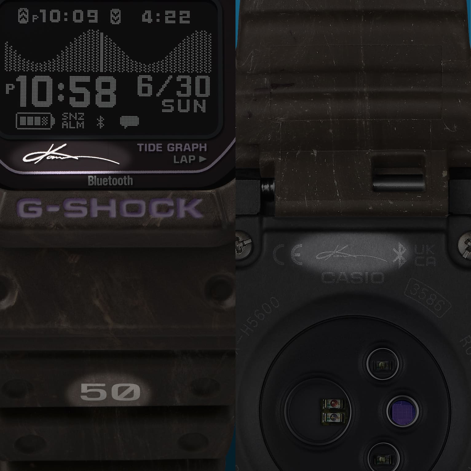 Casio G-Shock - GBX100 G-Lide - Signature Kanoa Igarashi 