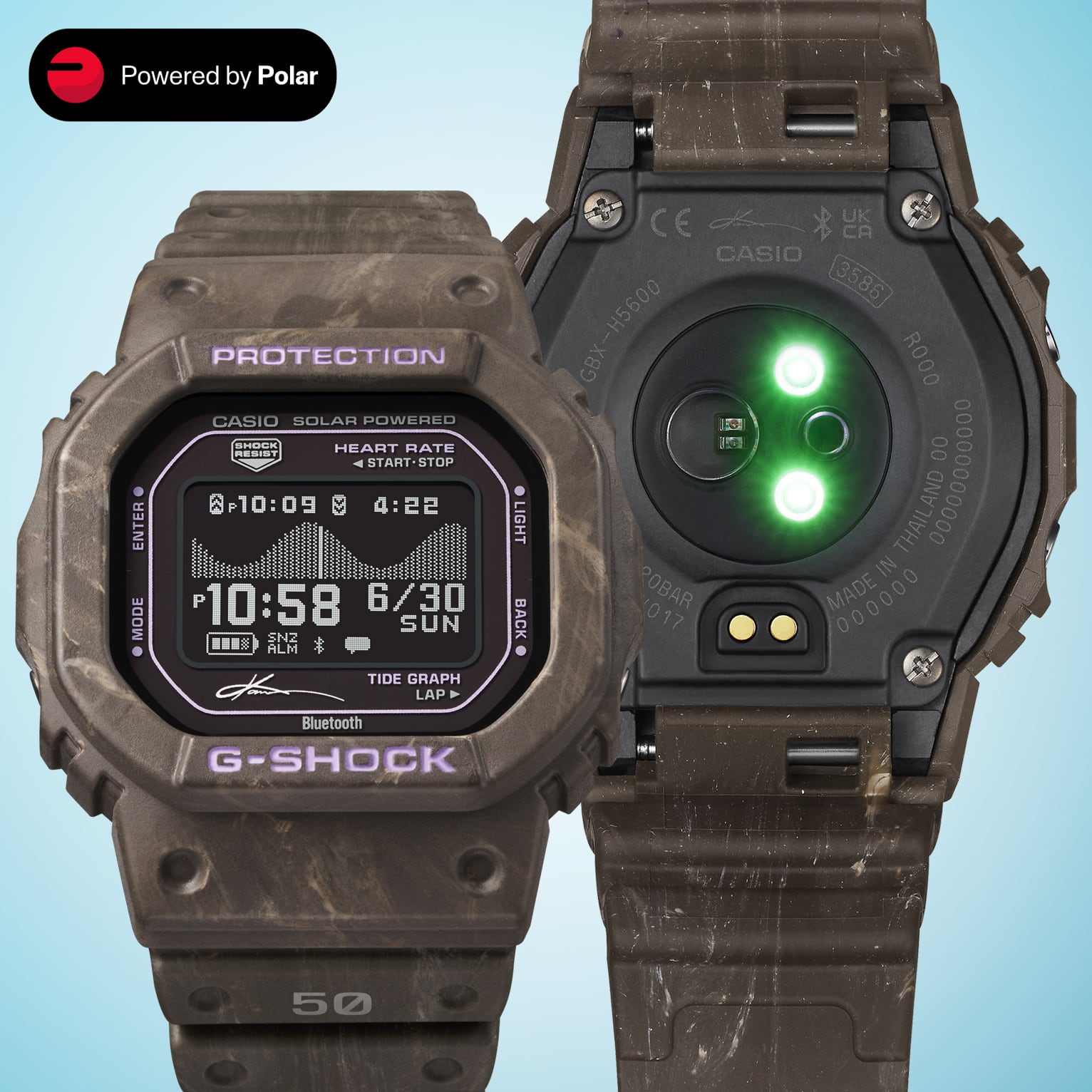 Casio G-Shock - GBX100 G-Lide - Signature Kanoa Igarashi 